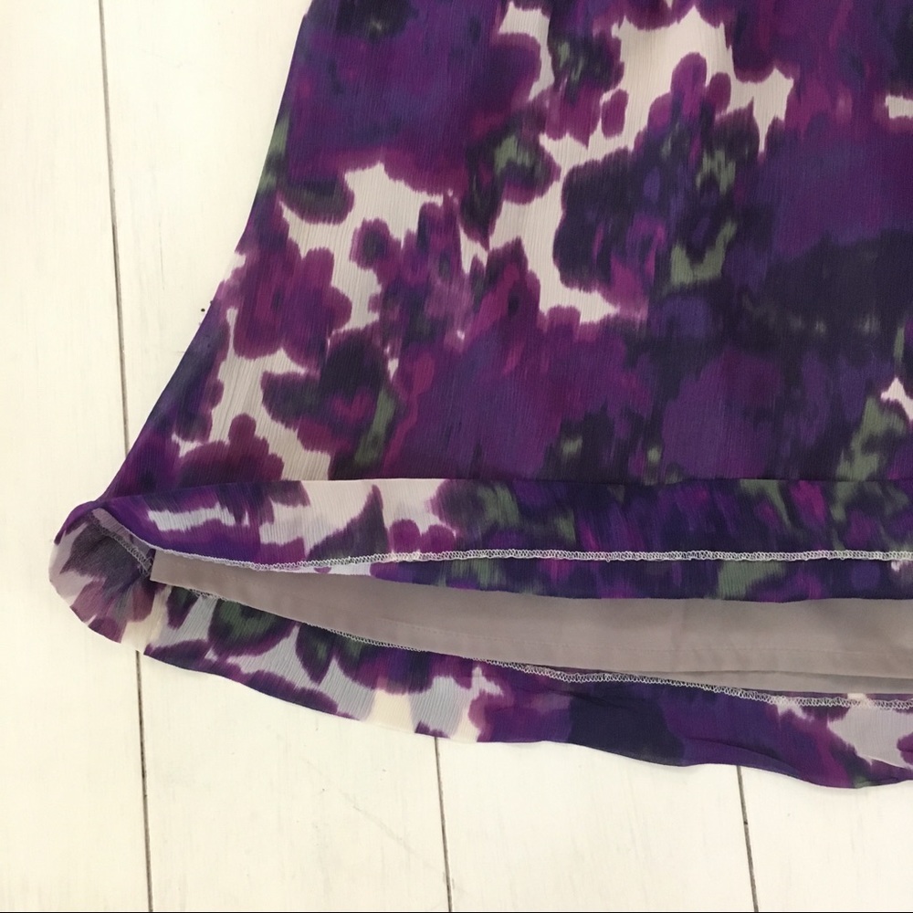 Maisie 100% Silk Watercolor Print Dress | J. Crew | Size 2 - Picture 7 of 9